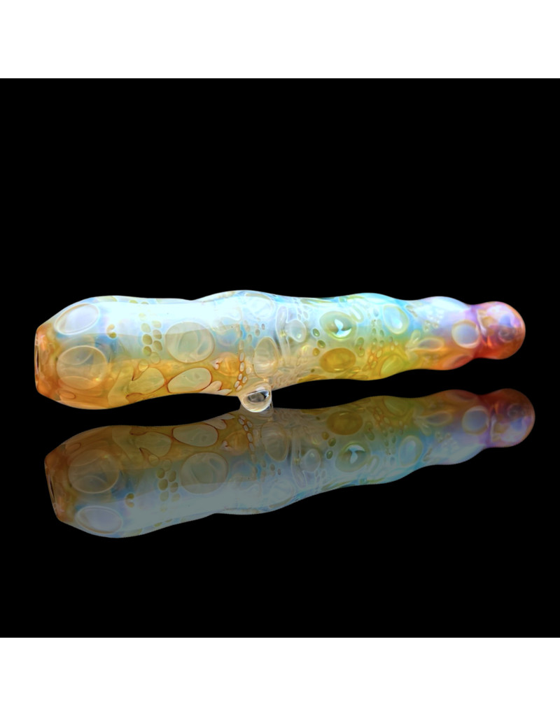 Snodgrass Family Glass SFG25 Jon G Gold Fume Skulls Delivery System