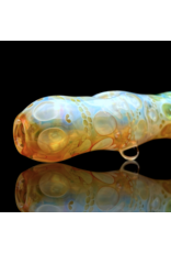 Snodgrass Family Glass SFG25 Jon G Gold Fume Skulls Delivery System