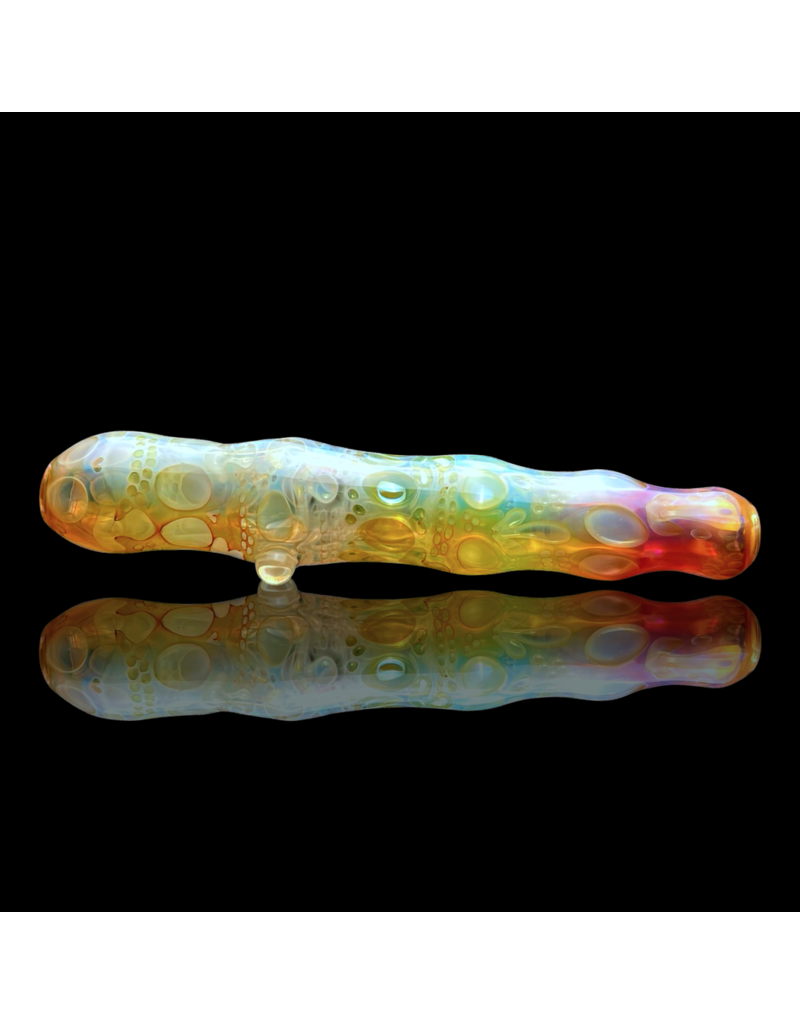 Snodgrass Family Glass SFG25 Jon G Gold Fume Skulls Delivery System