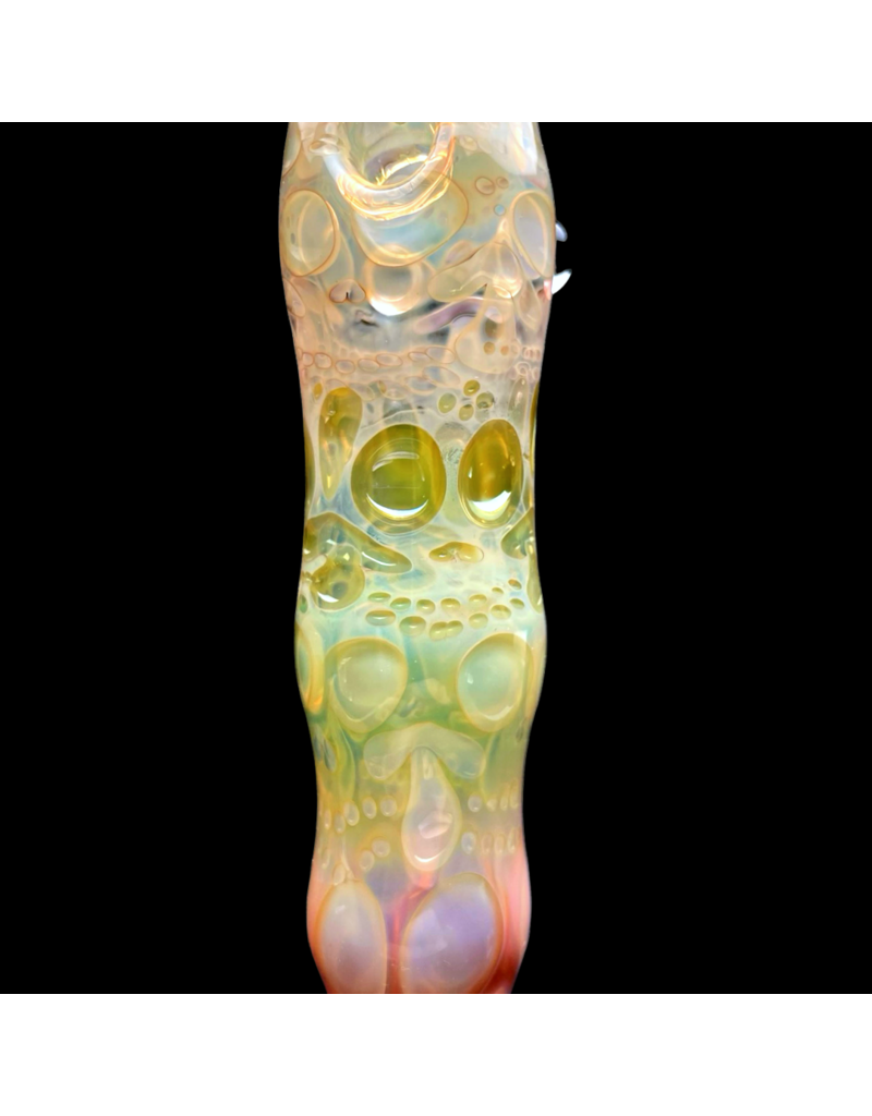 Snodgrass Family Glass SFG25 Jon G Gold Fume Skulls Delivery System