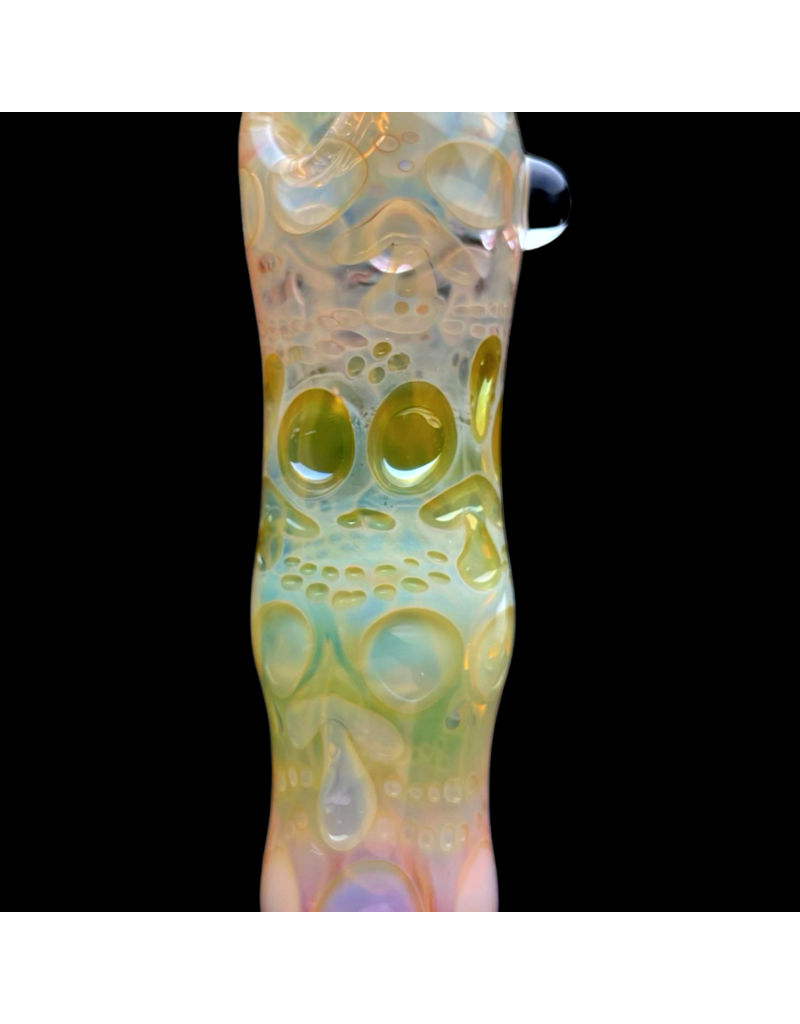 Snodgrass Family Glass SFG25 Jon G Gold Fume Skulls Delivery System