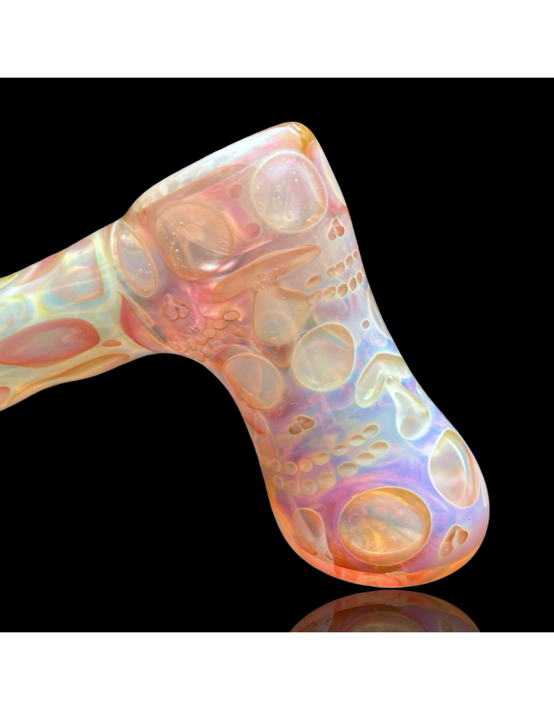 Snodgrass Family Glass SFG25 Jon G UV Gold Fume Skull Hammer