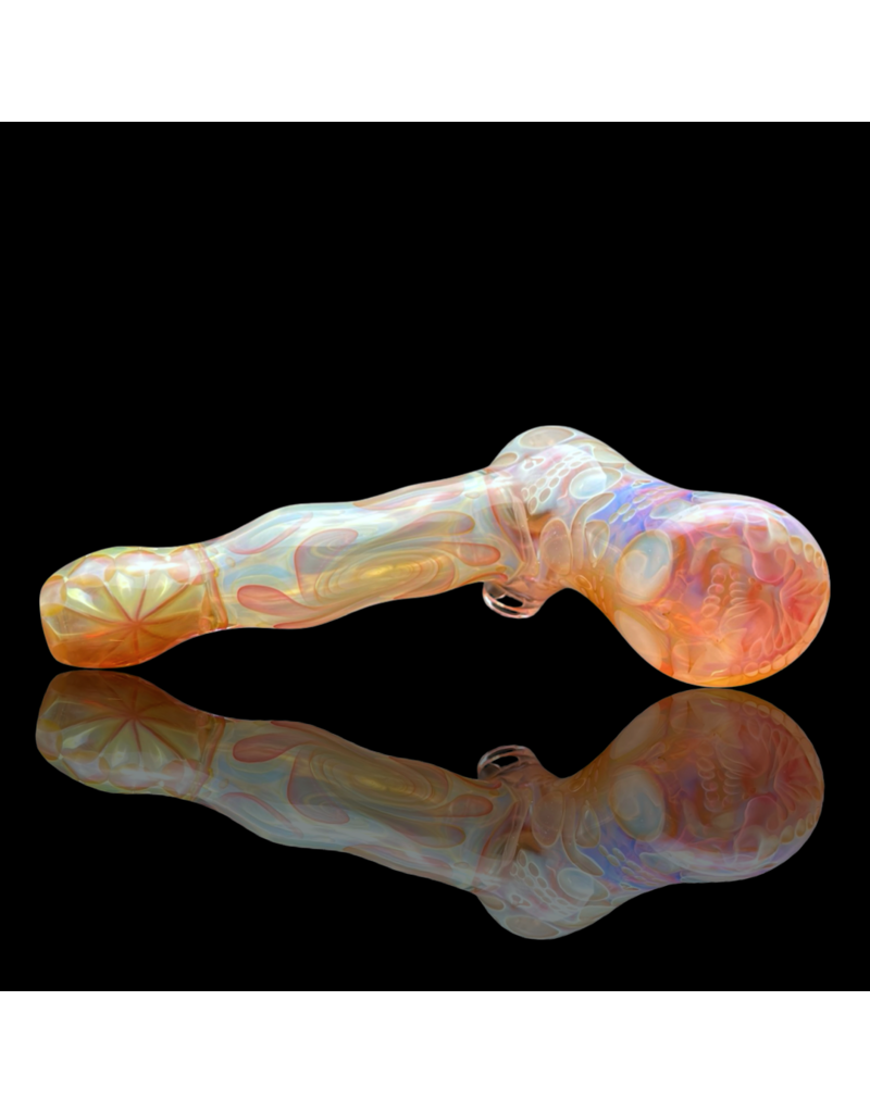 Snodgrass Family Glass SFG25 Jon G UV Gold Fume Skull Hammer