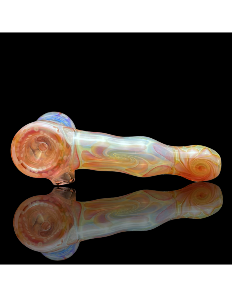 Snodgrass Family Glass SFG25 Jon G UV Gold Fume Skull Hammer