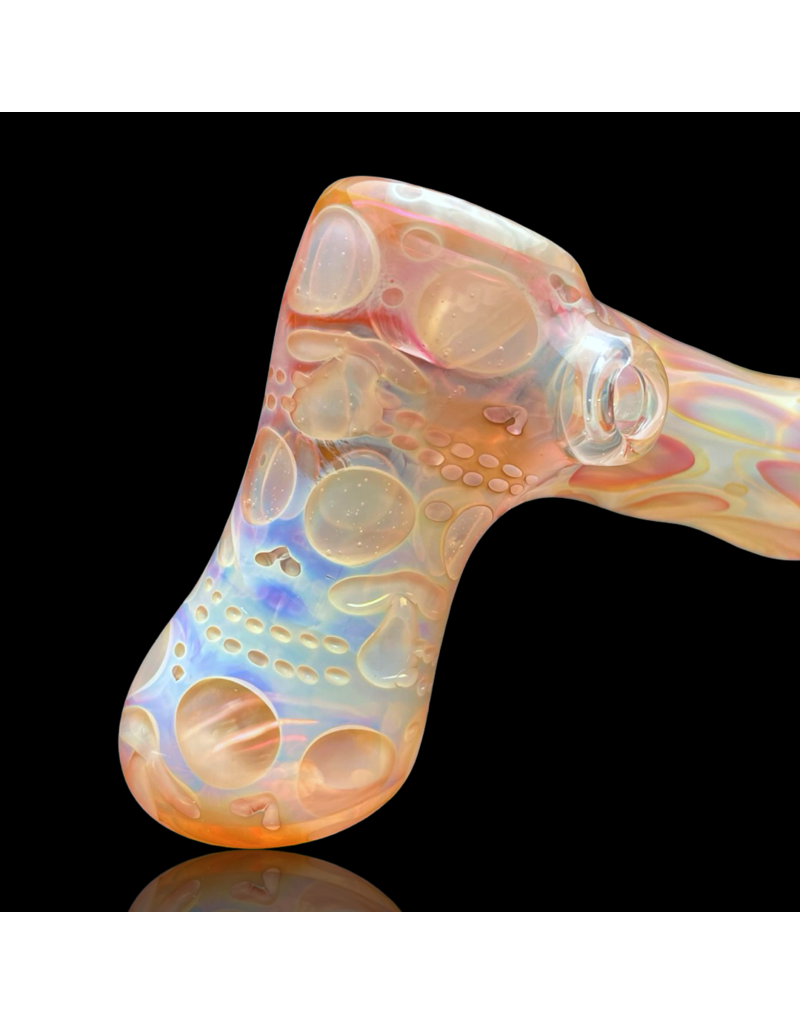 Snodgrass Family Glass SFG25 Jon G UV Gold Fume Skull Hammer