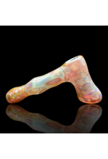 Snodgrass Family Glass SFG25 Jon G UV Gold Fume Skull Hammer