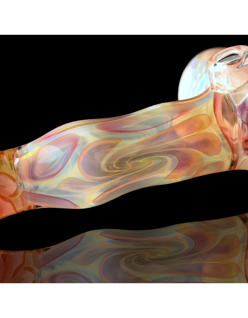 Snodgrass Family Glass SFG25 Jon G UV Gold Fume Skull Hammer