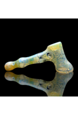 Snodgrass Family Glass SFG25 Jon G Silver Fume Skull Hammer