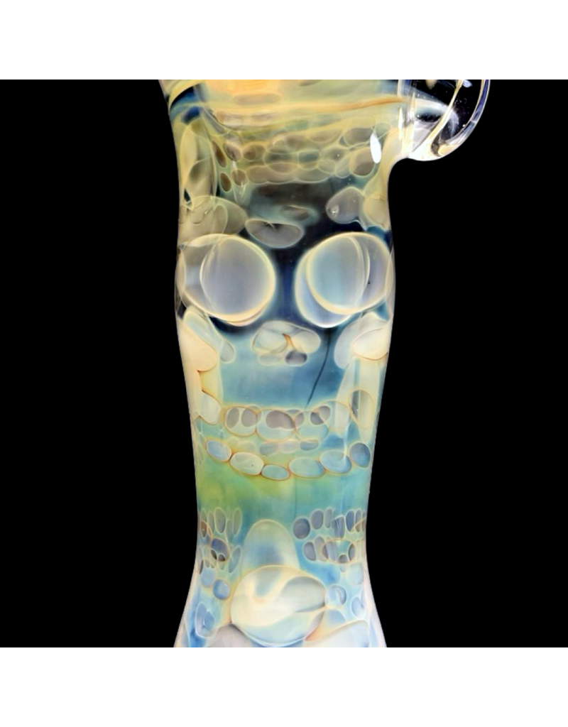 Snodgrass Family Glass SFG25 Jon G Silver Fume Skull Hammer