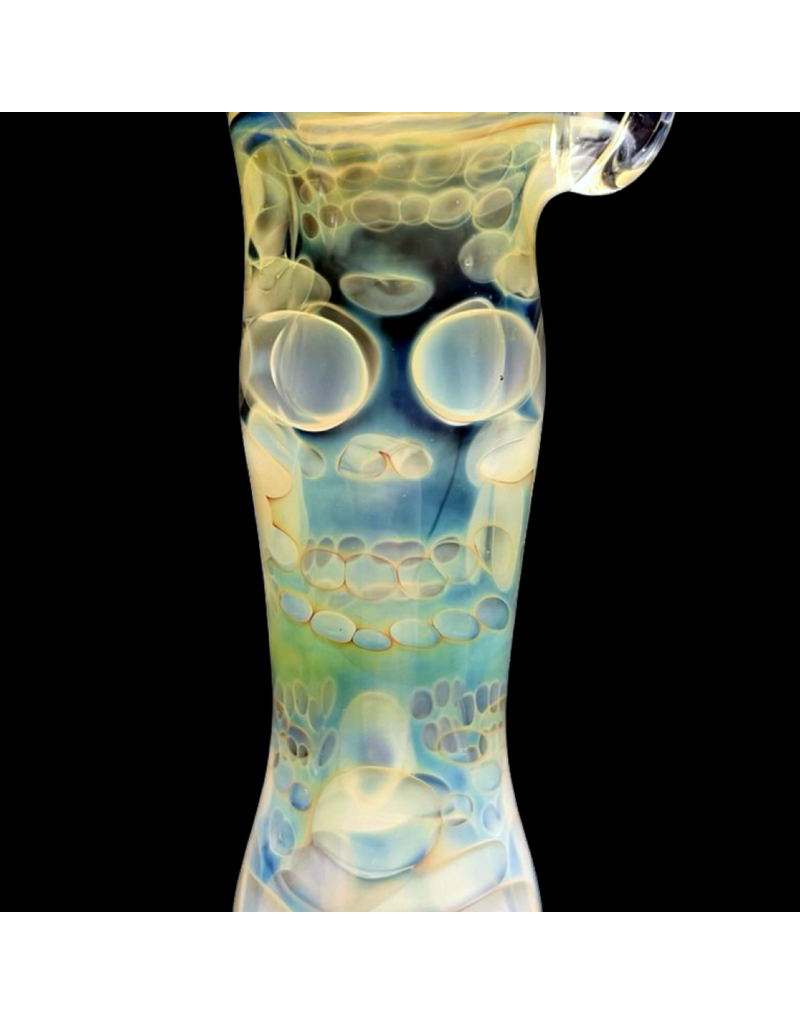 Snodgrass Family Glass SFG25 Jon G Silver Fume Skull Hammer