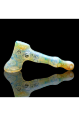 Snodgrass Family Glass SFG25 Jon G Silver Fume Skull Hammer
