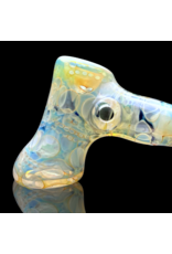 Snodgrass Family Glass SFG25 Jon G Silver Fume Skull Hammer