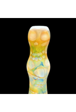 Snodgrass Family Glass SFG25 Jon G Silver Fume Skull Hammer