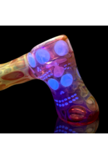 Snodgrass Family Glass SFG25 Jon G UV Gold Fume Skull Hammer