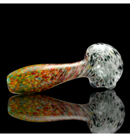 ISO Capped Confetti Frit Pipe Karmic Glassworks