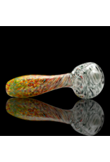 ISO Capped Confetti Frit Pipe Karmic Glassworks