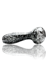 ISO Back & White Frit Pipe Karmic Glassworks
