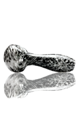 ISO Back & White Frit Pipe Karmic Glassworks