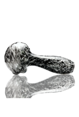 ISO Back & White Frit Pipe Karmic Glassworks