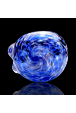 ISO Red White & Blue Frit Pipe Karmic Glassworks