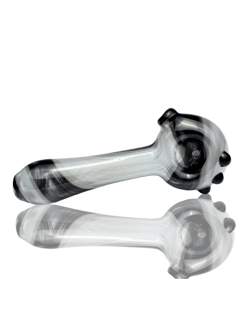 Black & White Color Stripes Pipe Kristi Conant