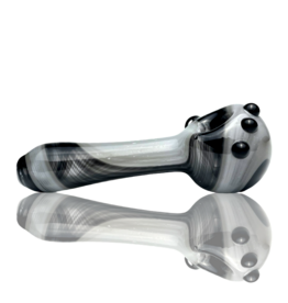 Black & White Color Stripes Pipe Kristi Conant