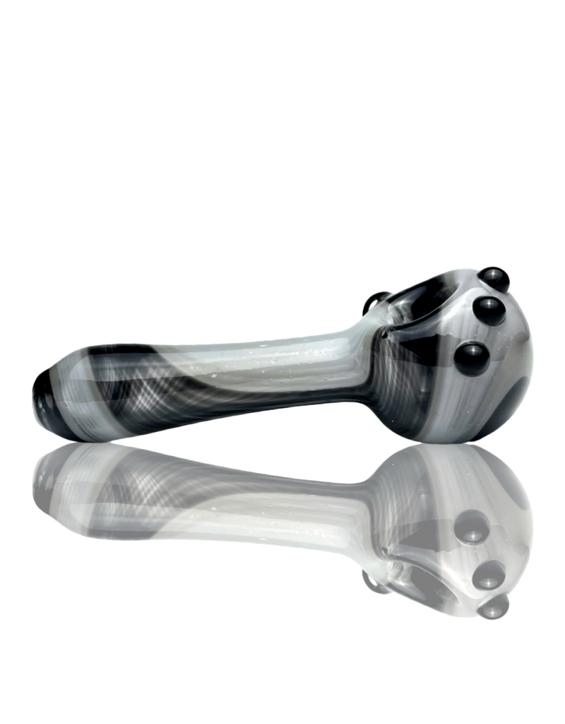 Black & White Color Stripes Pipe Kristi Conant