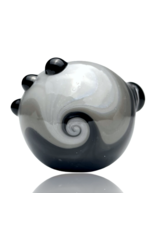 Black & White Color Stripes Pipe Kristi Conant