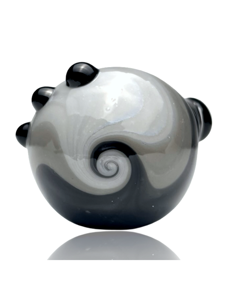 Black & White Color Stripes Pipe Kristi Conant