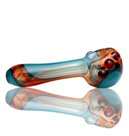 Red & Blue Color Stripes Pipe Kristi Conant