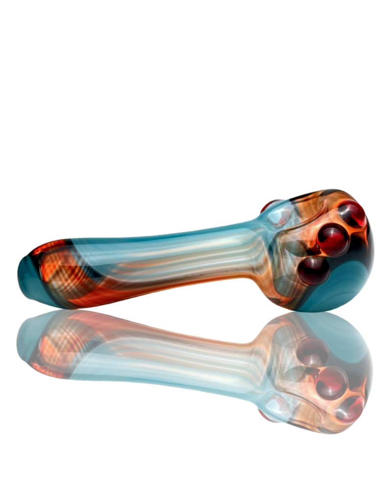 Red & Blue Color Stripes Pipe Kristi Conant