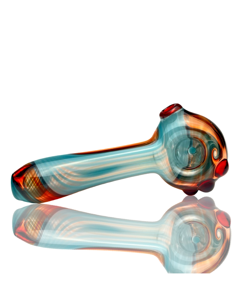 Red & Blue Color Stripes Pipe Kristi Conant