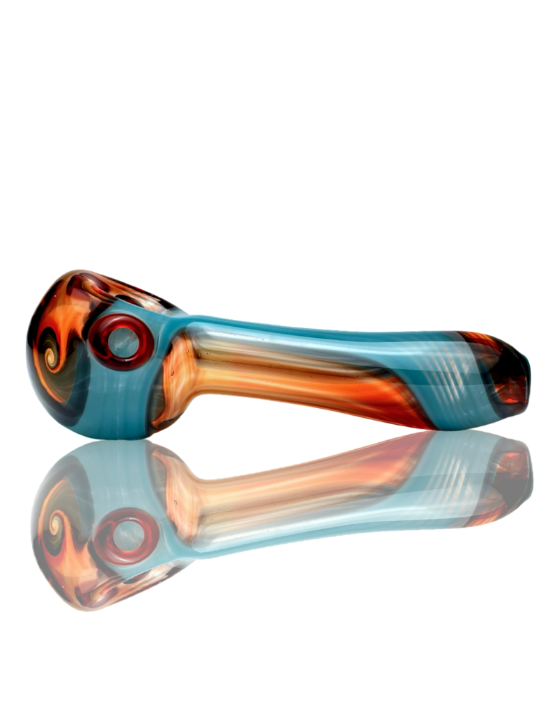 Red & Blue Color Stripes Pipe Kristi Conant