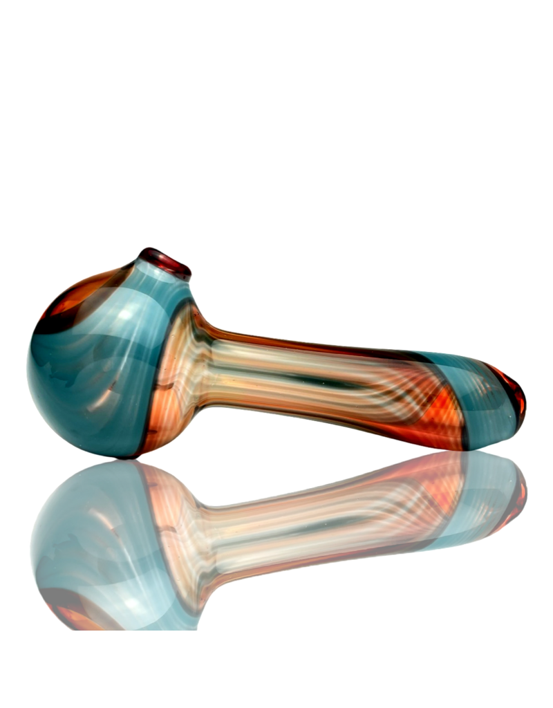 Red & Blue Color Stripes Pipe Kristi Conant