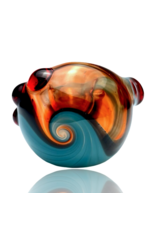 Red & Blue Color Stripes Pipe Kristi Conant