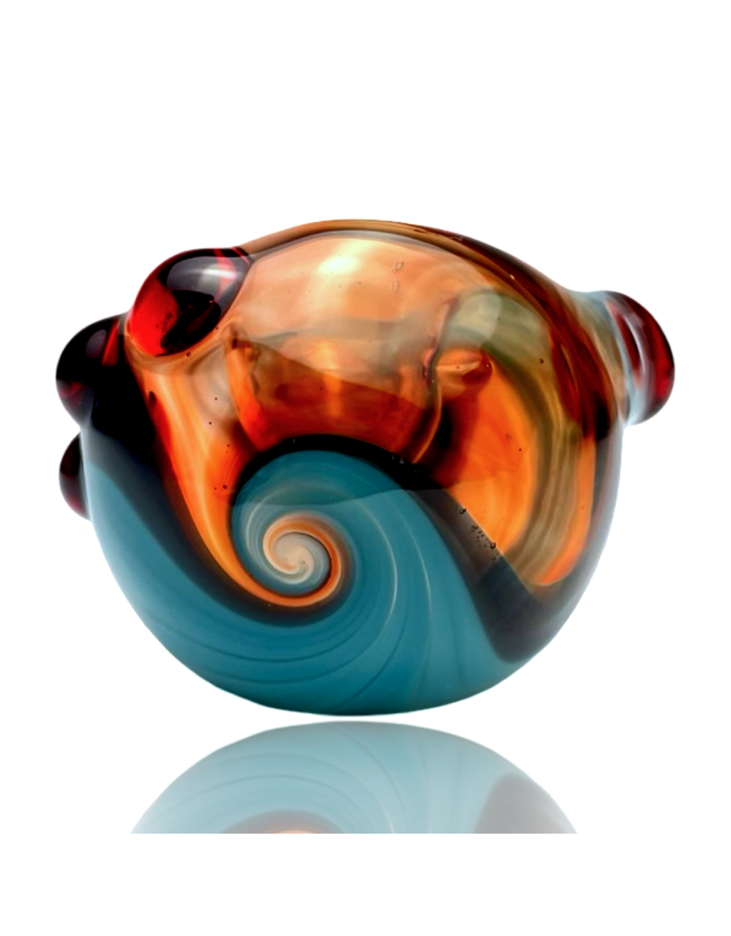 Red & Blue Color Stripes Pipe Kristi Conant