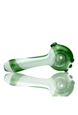 Green & White Color Stripes Pipe Kristi Conant