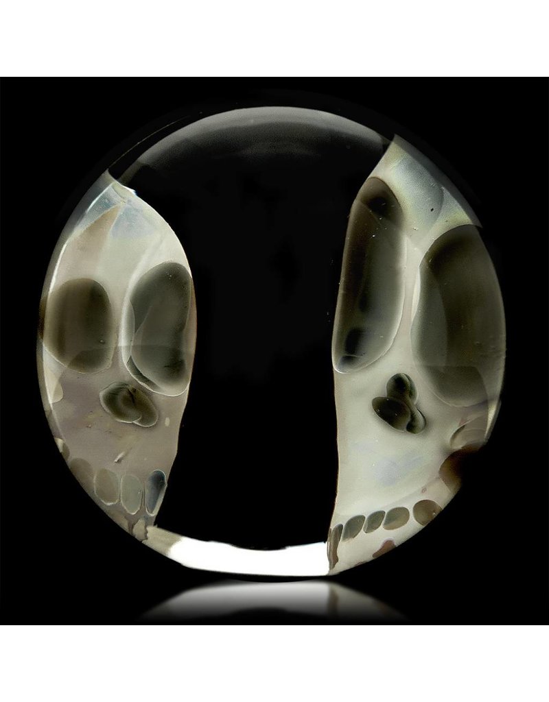 Bob Snodgrass Bob Snodgrass Two Skull Marble Snodgrass Family Glass