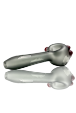Evan Cals Sandblasted Smoke Color Skull Pipe Evan Cals