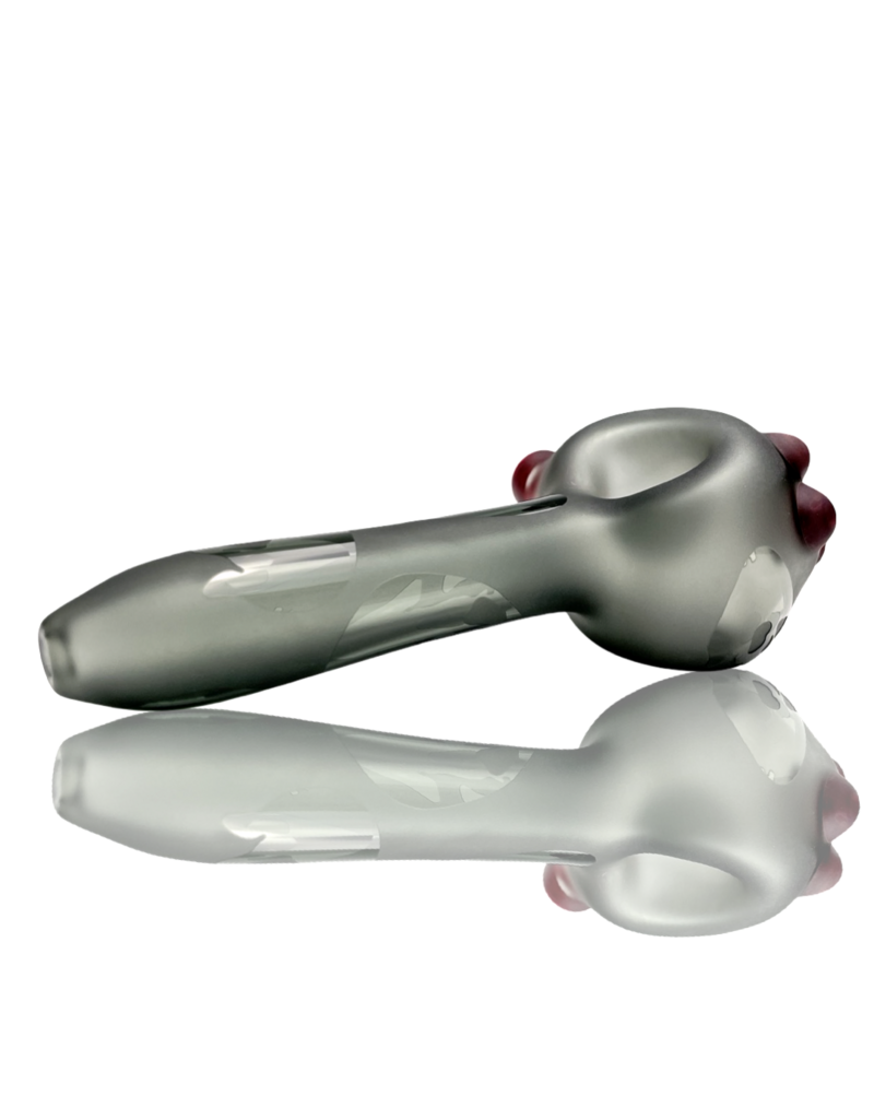 Evan Cals Sandblasted Smoke Color Skull Pipe Evan Cals