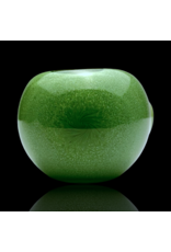 ISO Solid Green Frit Lollipop Pipe by Mike O'Conner