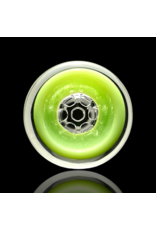 18mm MILKY Green 7-Hole Honeycomb Disc Slide Blazing Blue