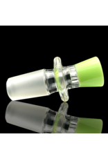 18mm MILKY Green 7-Hole Honeycomb Disc Slide Blazing Blue