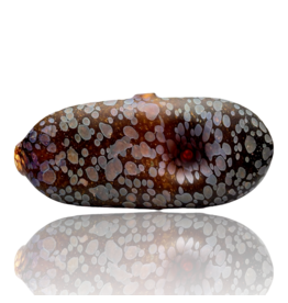 Stone Tech Glass Purple Stone Tablet Pipe Stone Tech Glass