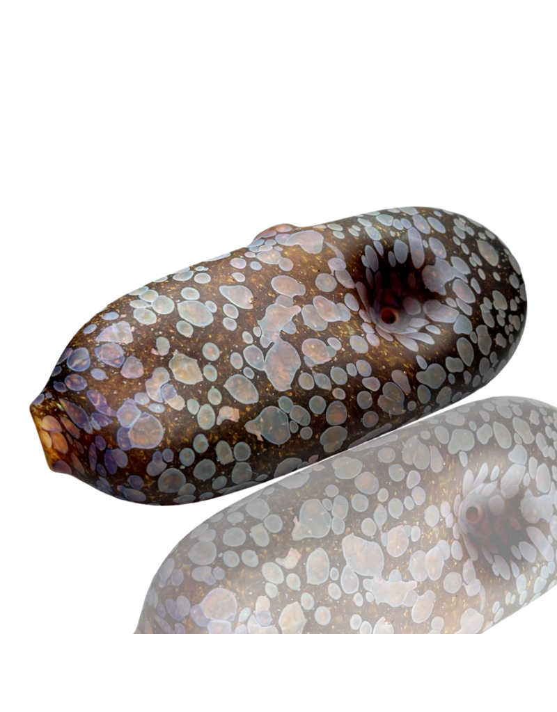 Stone Tech Glass Purple Stone Tablet Pipe Stone Tech Glass