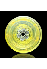 14mm FUME 7-Hole Honeycomb Disc Slide Blazing Blue