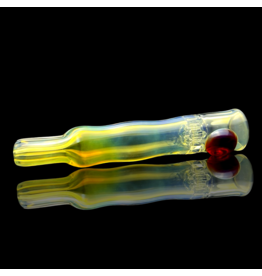 Fume Honeycomb Chillum Blazing Blue Glass