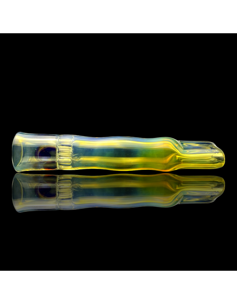 Fume Honeycomb Chillum Blazing Blue Glass