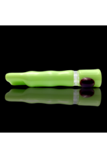 MILKY Green 7-hole Honeycomb Chillum Blazing Blue