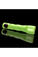 MILKY Green 7-hole Honeycomb Chillum Blazing Blue